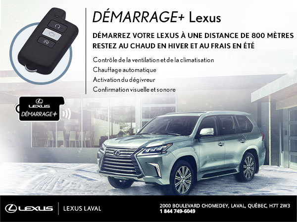 Démarrage+ Lexus