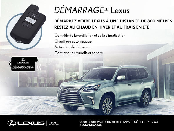 Démarrage+ Lexus