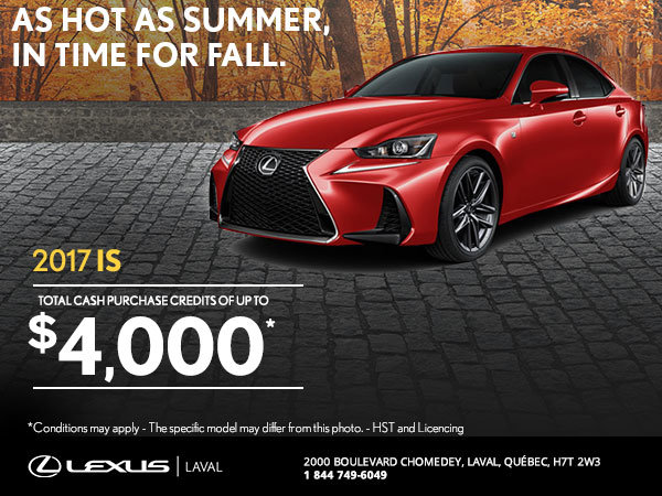Lease the Brand-New 2017 Lexus IS Today!
