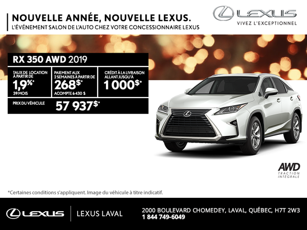 Lexus RX 350 2019