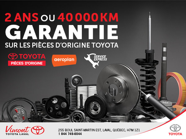 Garantie de 2 ans