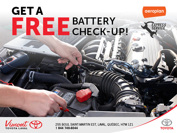 Free Battery Check-Up
