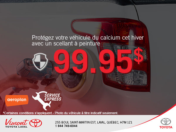 Scellant à peinture à 99,95$!