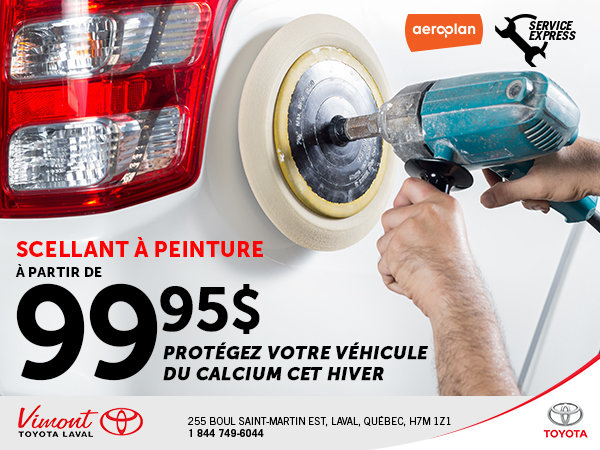 Scellant à peinture à 99,95$!