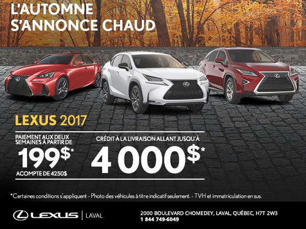Evénement l'automne s'annonce chaud