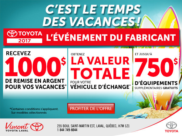Événement Du Fabricant
