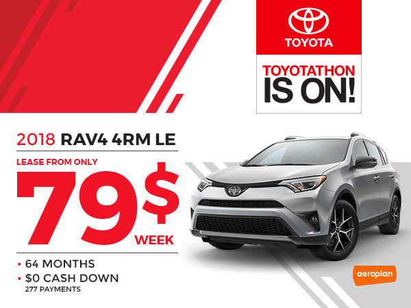 2018 RAV4 4RM LE