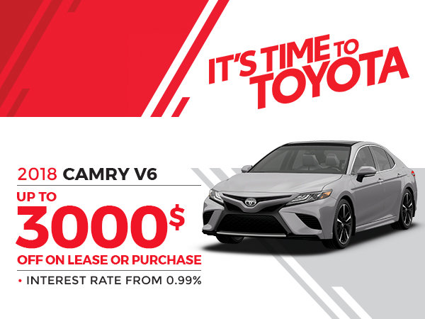 2018 CAMRY V6