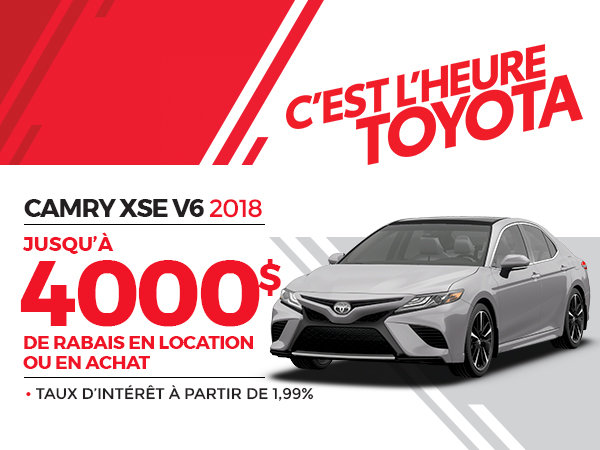 CAMRY XSE V6 2018
