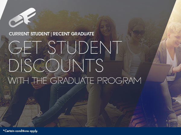 Take Advantage of Our Student Discounts!