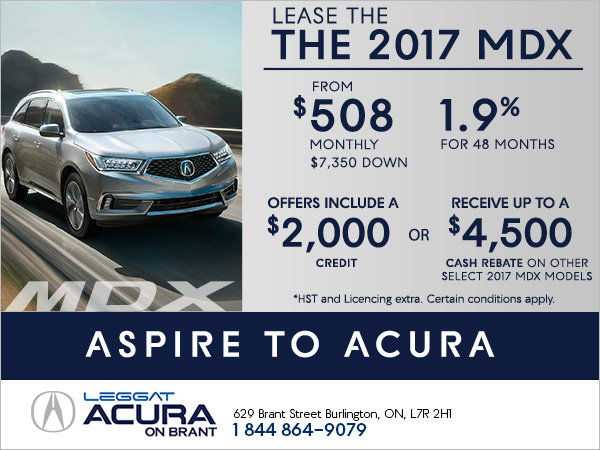 Huge Savings on the 2017 MDX