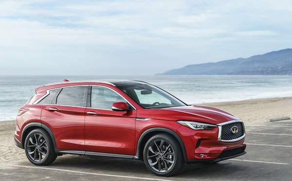 Infiniti QX50 2019 vs Lexus NX