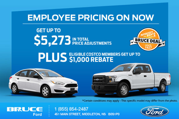 Bruce Ford's Monthly Sales Event!