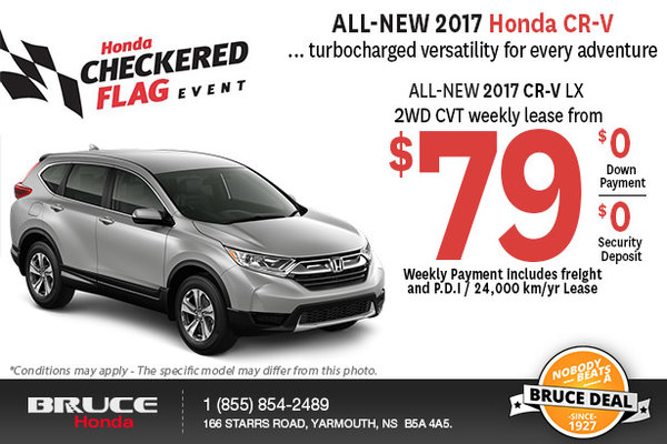 Drive Home the 2017 Honda CR-V!