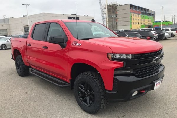 New 2019 Chevrolet Silverado 1500 Lt Trail Boss Red For