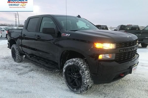 New 2019 Chevrolet Silverado 1500 Custom Trail Boss Black