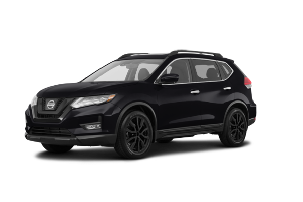 New 2018 Nissan Rogue SV Midnight Edition AWD CVT Magnetic Black Met 