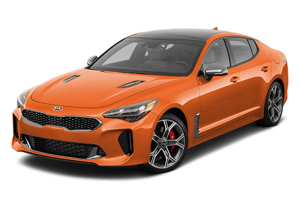 Tusket Kia | The 2021 Stinger GT Limited Neon Orange