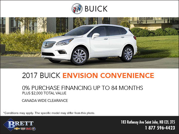 Save on the 2017 Buick Envision