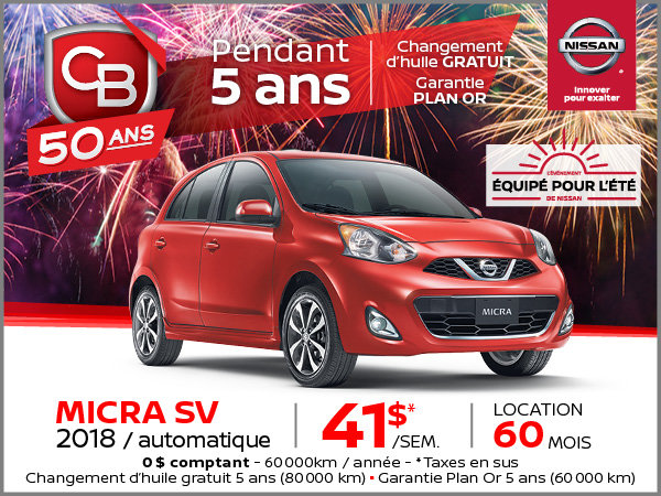 Micra SV 2018