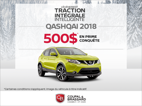 En prime conqête sur le Qashqai 2018!