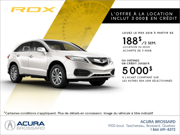 Acura RDX 2018