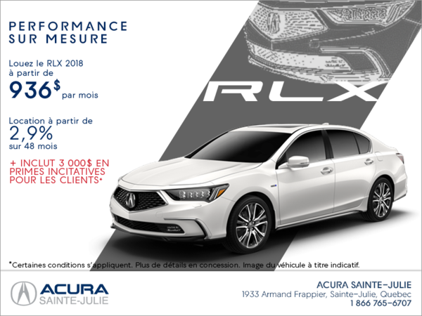 Acura RLX 2018