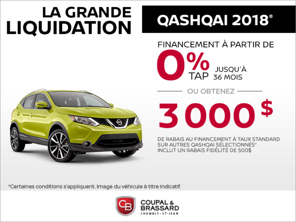 Le Nissan Qashqai 2018!