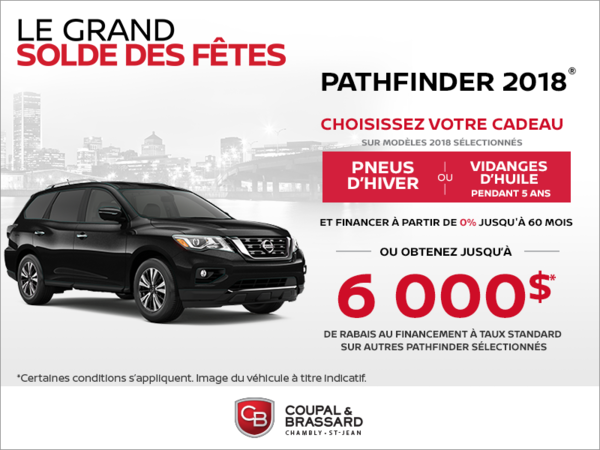 Le Nissan Pathfinder 2018!