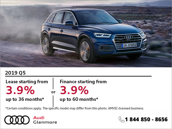 Get the 2019 Audi Q5 today!