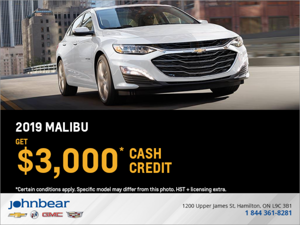 Get the 2019 Chevrolet Malibu