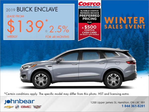 Lease the 2019 Buick Enclave