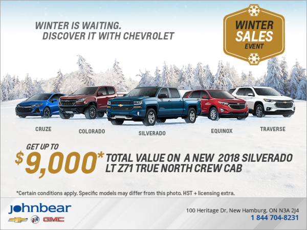 Winter is Waiting. Discover it With Chevrolet.
