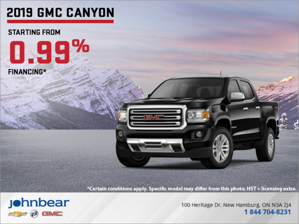 The 2019 GMC Canyon