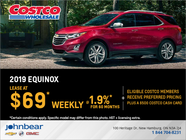 Lease the 2019 Chevrolet Equinox