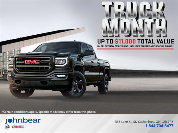 Truck Month Sales Event
