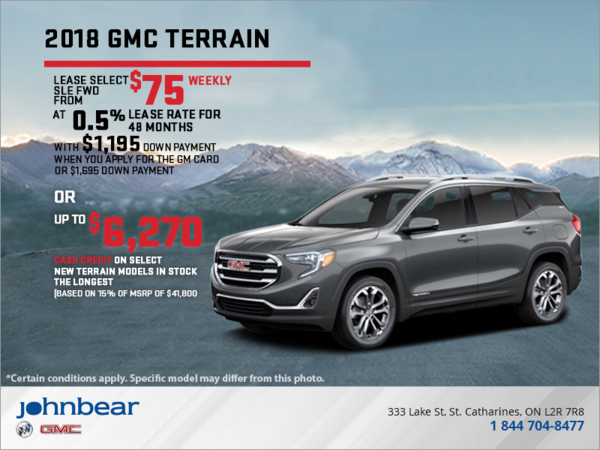 The 2018 GMC Terrain