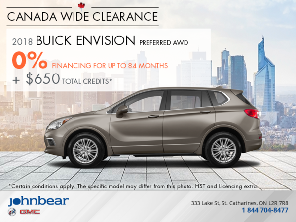 2018 Buick Envision