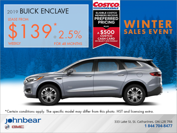 Lease the 2019 Buick Enclave