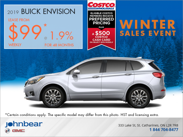 Lease the 2019 Buick Envision