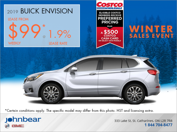 Lease the 2019 Buick Envision