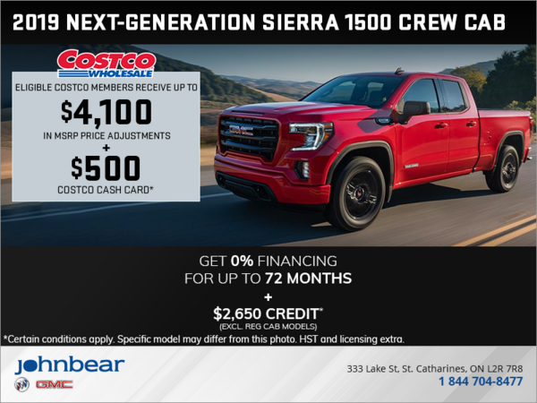 The 2019 Sierra 1500