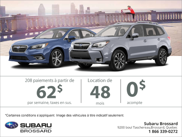 Événement mensuel chez Subaru