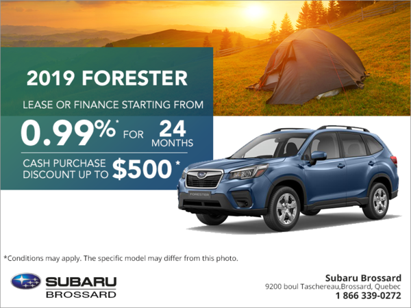 Get the 2019 Forester!