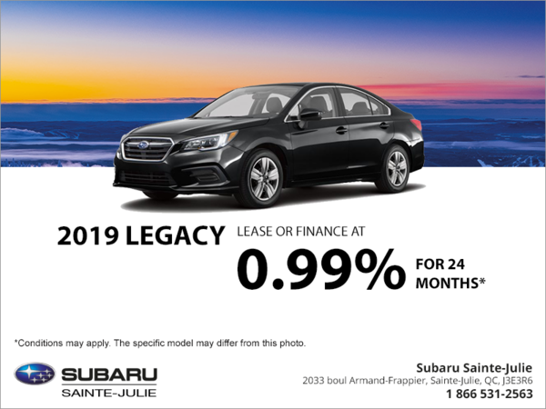 Get the 2019 Legacy today!