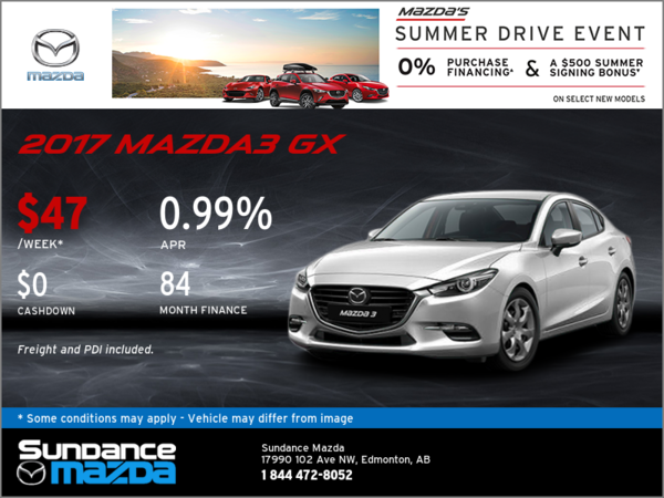 Save on the 2017 Mazda3 Today!