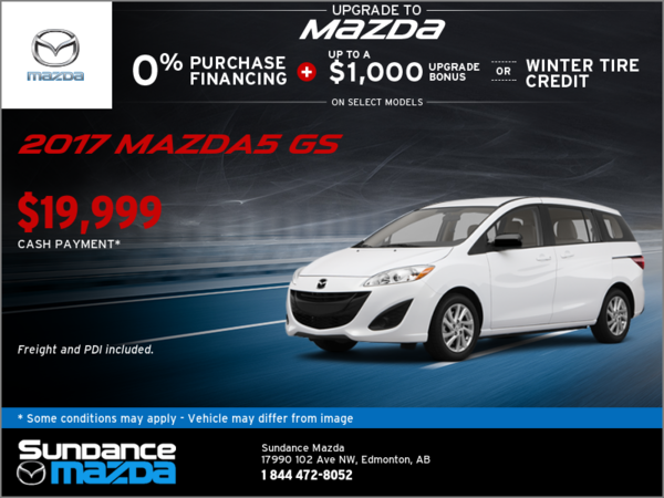 Save on the 2017 Mazda5 Today!