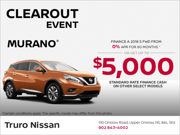 Get the 2018 Nissan Murano today!