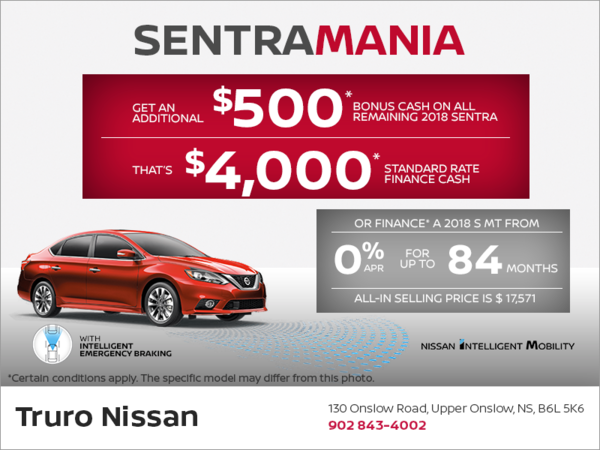 It's Sentra Mania at Nissan!