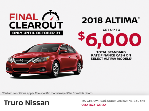 Get the 2018 Nissan Altima Today!